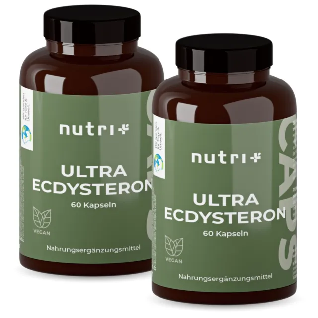 Ultra Ecdysteron Kapseln + Leucin - beta Ecdysterone 120 Caps - hochdosiert