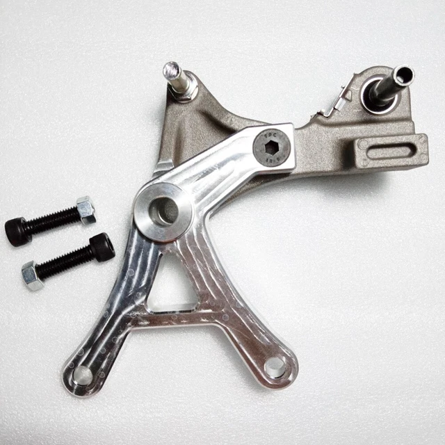 HONDA GROM/MSX DUAL Caliper Bracket (V.1) Stunt Parts Silver Motorcycle