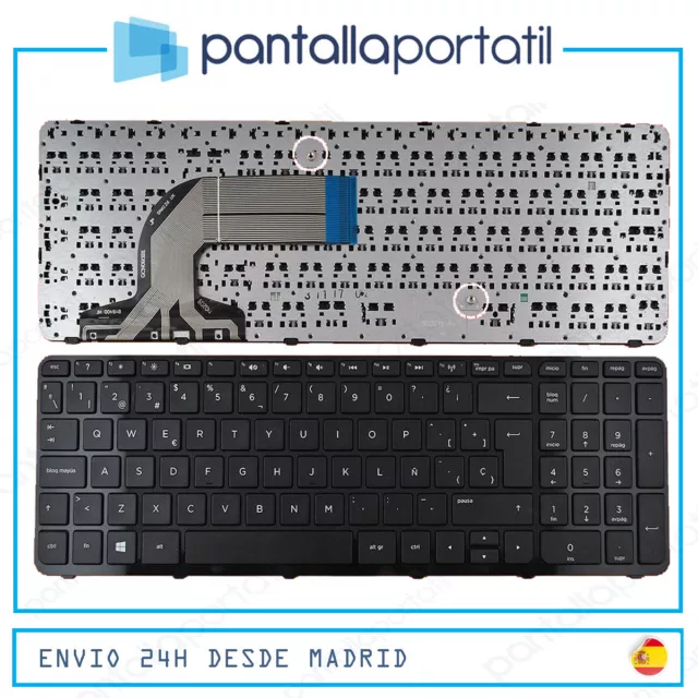 Teclado Español Para Hp/compaq Pk1314d1a17 Negro Nuevo Sp