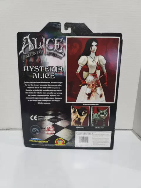 Alice: Madness Returns, Exclusive, Hysteria Alice, NEW, SEALED, Diamond Select 3