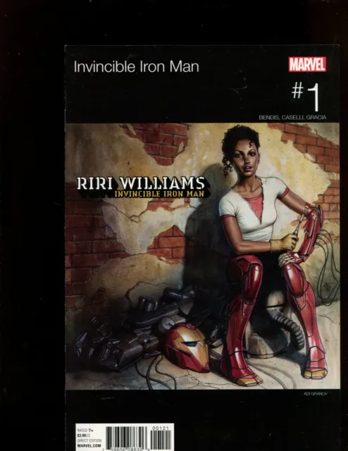 Invincible Iron Man #1 (9.2) Hip Hop Variant Riri Williams
