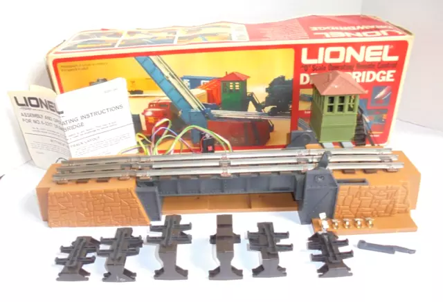 Lionel 6-2317 "O" Scale Operating Remote Control Drawbridge (Selling as Parts)