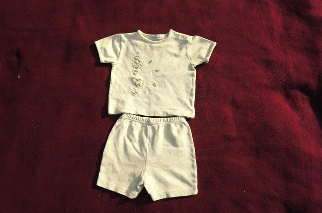 Baby Boy Green Summer Outfit - 12 months