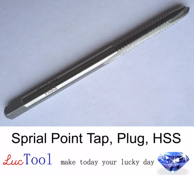 1/4-20 UNF Spiral Point Tap Plug GH3 Limit 2 Flute HSS Gun Tap Uncoated Thread