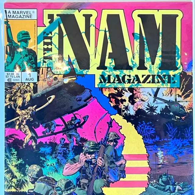 The NAM Magazine #1 NM Vintage 1988 Marvel Magazine Comic Book Free Shipping!