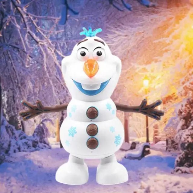 Olaf Singing Dancing Disney Toy Frozen Snowman Musical Lights Up Kids Toys UK