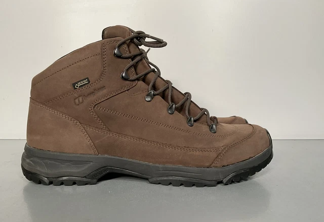 BERGHAUS DALEMASTER MID GTX Men s Brown Walking Boots UK12 Used