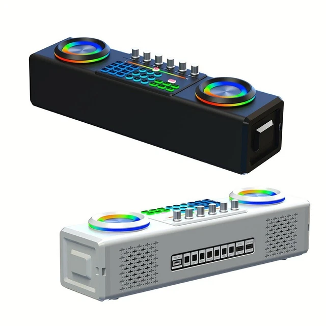 Wireless Speaker with USB and 3 5mm Audio Connectivity Perfect for Karaoke