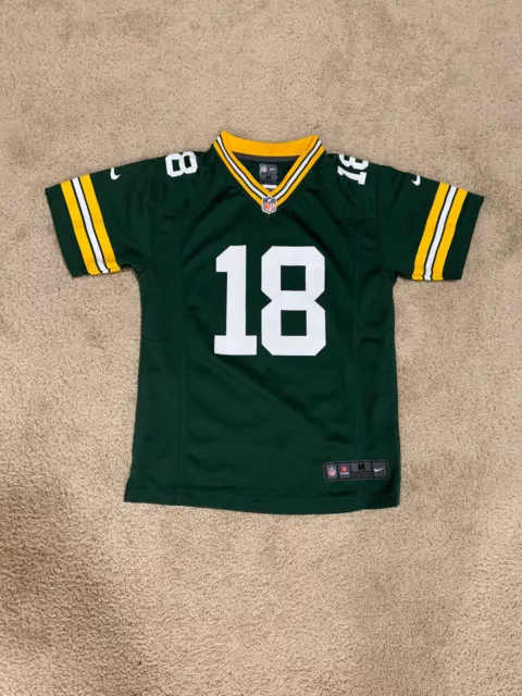 Green Bay Packers Randall Cobb #18 Nike On Field Jersey Youth Medium 10/12