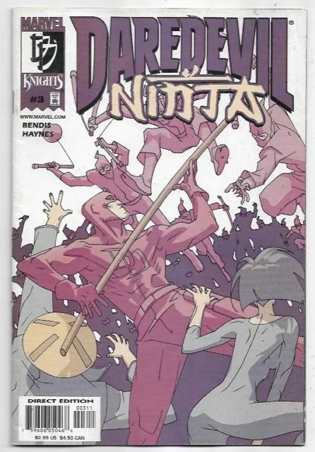 Daredevil Ninja #3 Marvel Knights FN/VFN (2001) Marvel Comics