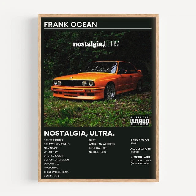 FRANK OCEAN - nostalgia, ultra CD £16.21 - PicClick UK