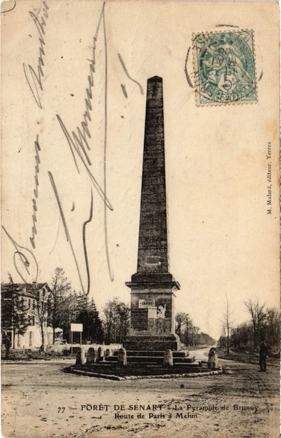 CPA Foret de Senart - La Pyramide de Brunoy - Route de Paris to Melun (1320169)