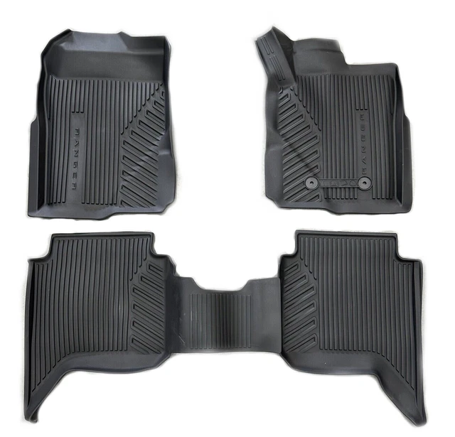 GENUINE FORD NEXTGEN Ranger Wildtrak All Weather Floor Mat Set Front