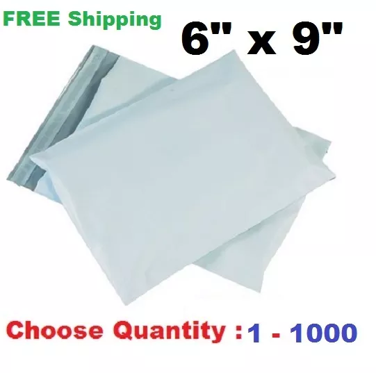 Poly Mailers Shipping Envelopes Self Sealing Plastic Mailing Bags All Size <1000