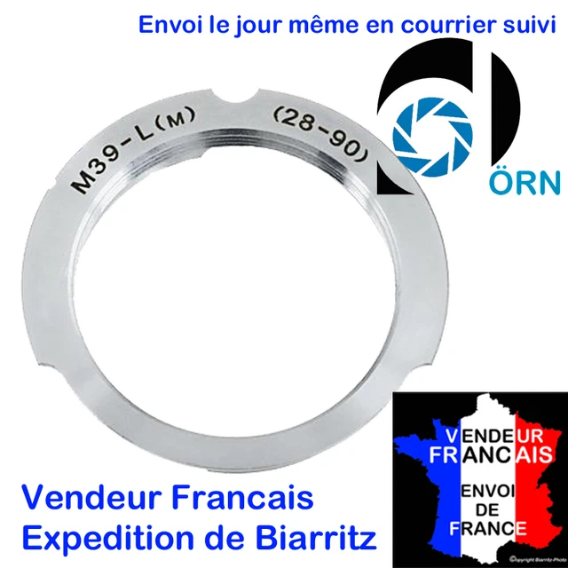 KIPON LR 4/3 - Bague d'adaptation objectif Leica R vers boitier Olympus 4/3