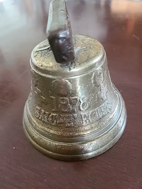 Vintage 1878 Saignelegier Chiantel Fondeur Brass Cow Bell