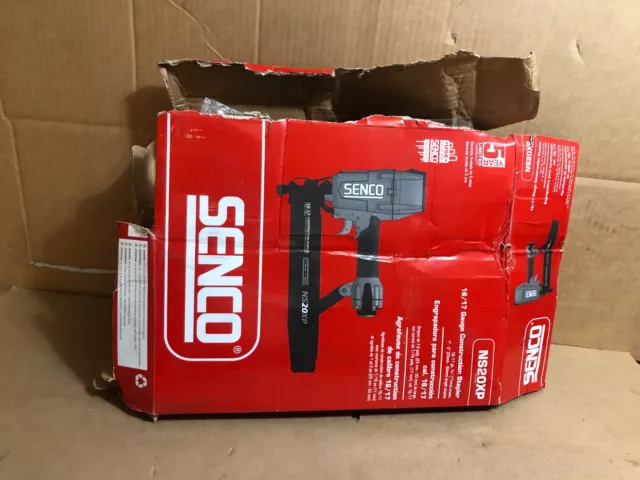 Senco NS20XP 17 16 gauge 7/16" Crown 2" Heavy Wire Stapler - 9X0001N NOB Senco NS20XP 17 16 gauge 7/16" Crown 2" Heavy Wire Stapler - 9X0001N NOB