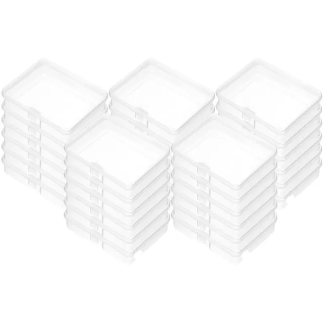 10 Pcs Mini Clear Plastic Storage Boxes For Food Snack Nuts Small Containers