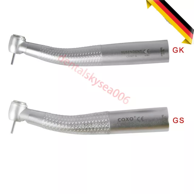 Dental Fiber Optic LED High Speed Handstück Fit 6-Loch Schnellkupplung COXO