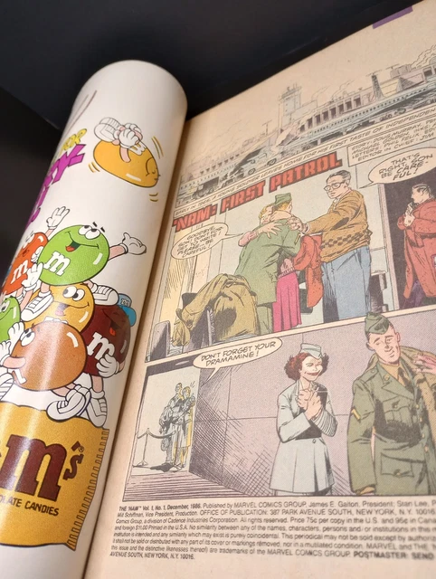 THE 'NAM #1 (1986) VF/NM Newsstand Variant 3