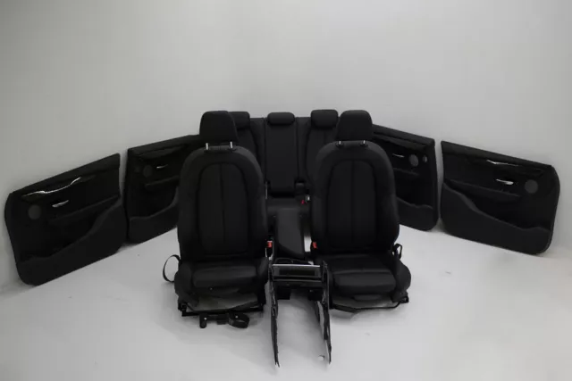 Org Série 2 BMW F45 intérieur sièges sport cuir Sensatec noir SHZ seats