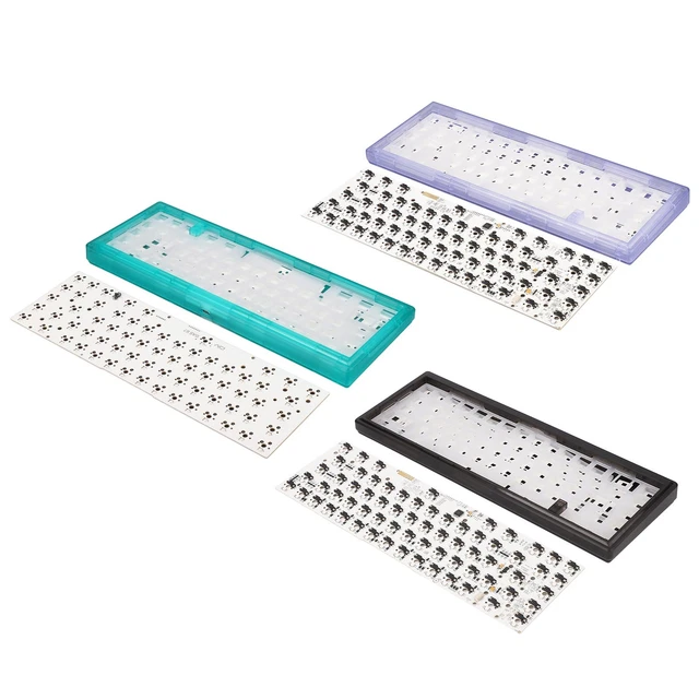 67KEY MECHANICAL KEYBOARD DIY Kit Wired Hot Swap Keyboard Kit RGB