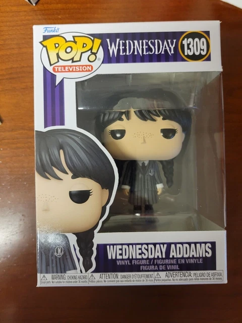 Funko POP! The Addams Family Wednesday 1309# Wednesday Addams Gifts Vinyl Figure