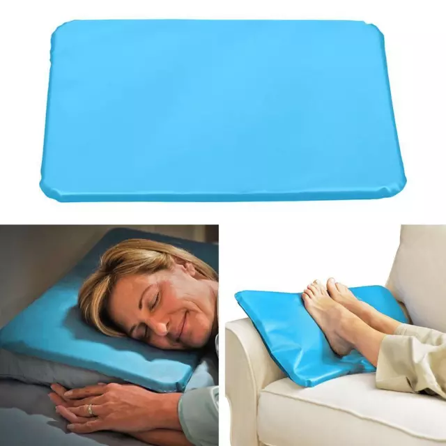 1x Chillow Cooling Pillow Relaxing Restful Sleep Natural Comfor Cool, Water L