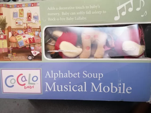 Kids Line/ Cocalo Alphabet Soup Musical Mobile 2