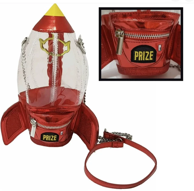 DISNEY TOY STORY Pizza Alien Claw Rocket Ship Purse Crossbody