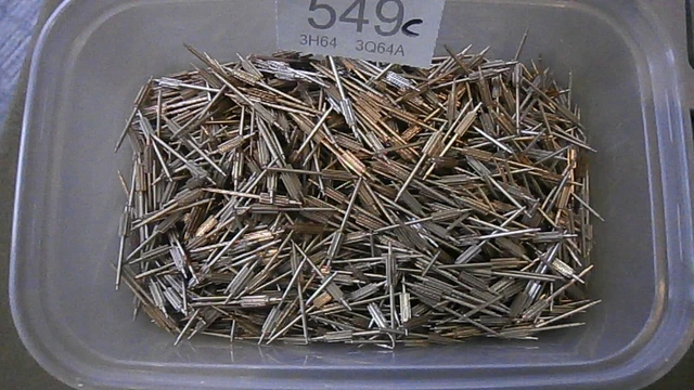 Clock PINIONS Job lot as seen in picture to clear spares parts 549C mantle wall