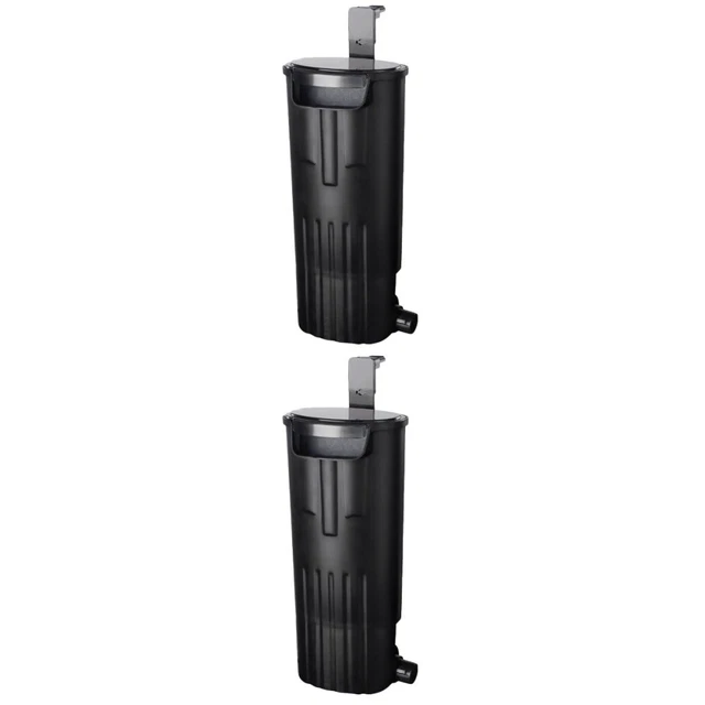 2 PCS Turtle Tank Filter Abs Aquarium Water Pump Submersible