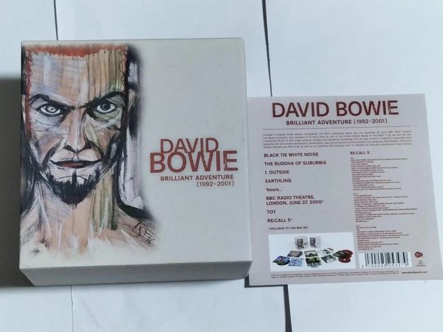 DAVID BOWIE BRILLIANT Adventure CD Box Set 1992 to 2001