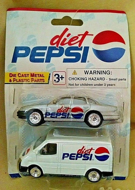 Diet Pepsi Golden Wheel Set 2 New 4 Door Sedan 1999 Ford Transit Delivery Van.