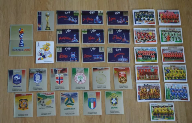 Panini Frauen WM 2019 France Sticker aus allen Stickern Nr. 1 - 232 aussuchen