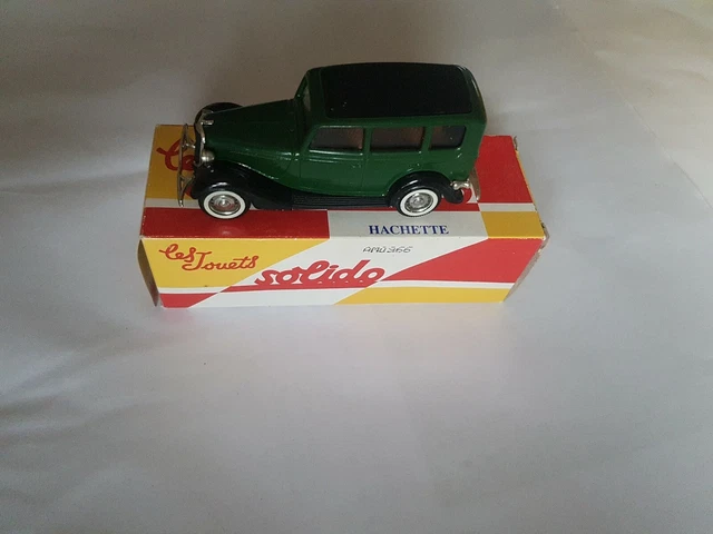 Voiture Miniature Solido Ford V8 1936 Reedition Hachette