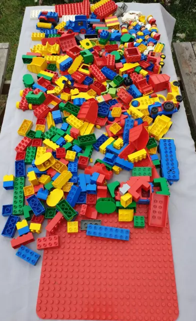 GROS LOT DE LEGO DUPLO vintage 4,9 kg briques plaque personnages EUR 39,90  - PicClick FR