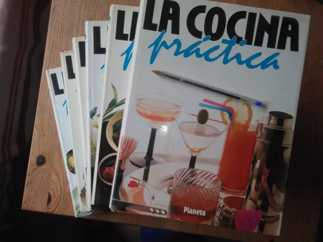 Enciclopedia Completa Coleccion La Cocina Practica De Planeta, 6 Grandes Tomos