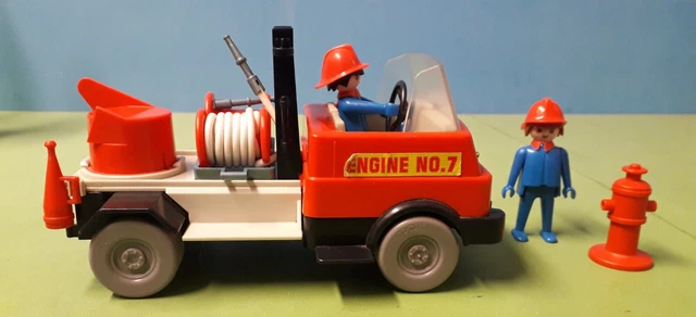 Lot Playmobil Vintage Pompiers City Life - Personnages, Véhicules & Accessoires