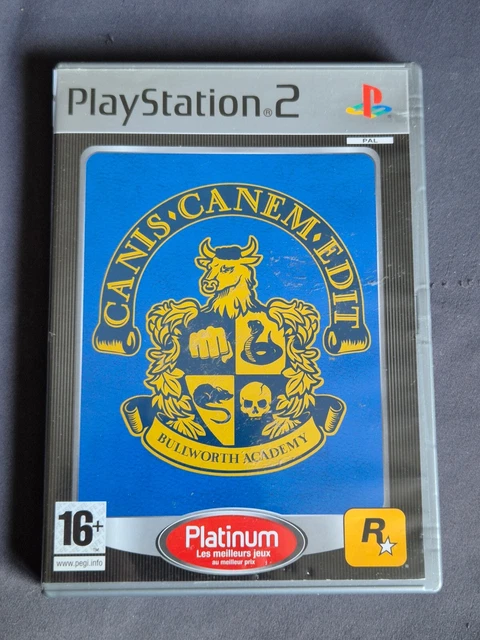 Jeu PS2 Canis Canem Edit – Édition Spéciale (Bully) – Bon état, Complet Avec Notice