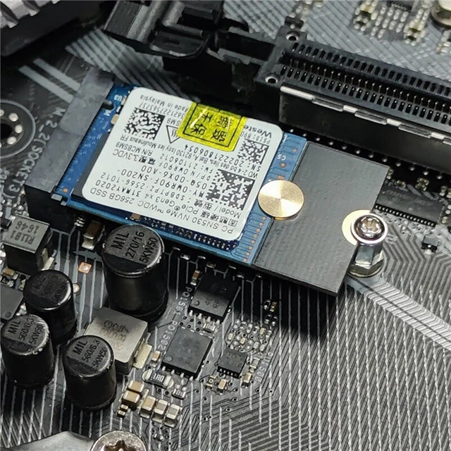 M2 SOLID-STATE DRIVE Adapter M2 2230 SSD to 2242 Converter Card 2230 ...