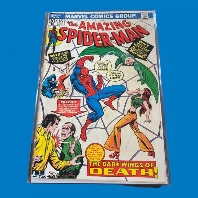 Marvel THE AMAZING SPIDER-MAN No. 127 (1973) 1st Appearance Third Vulture! VG