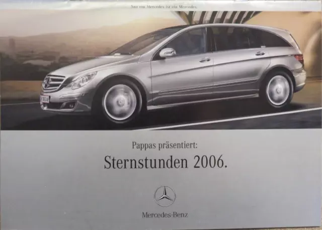 Mercedes A B C E S CLK CLS M G SLK SL Klasse Prospekt Brochure von 2/2006