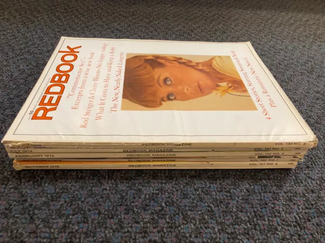REDBOOK MAGAZINE, LOT Of 5, 1969-1976 $39.00 - PicClick