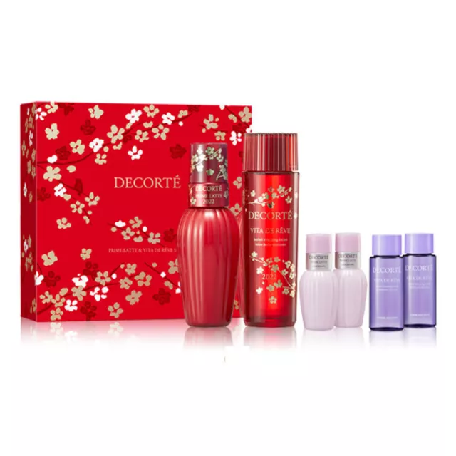 KOSE COSME DECORTE Prime Latte & Vita De Reve 6-piece Limited Edition Collection