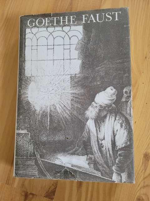 Faust Tragödie Erster Teil Studierzimmer Vers 1867 GOETHE FAUST DER Tragödie erster Teil 2te Auflage 1982 DDR EUR 28,00