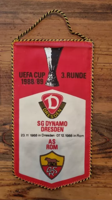 Wimpel SG Dynamo Dresden EC 1988