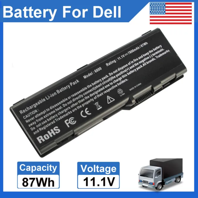 Battery for Dell Inspiron 6000 9200 9300 XPS M170 M1710 Precision M6300 87Wh NEW