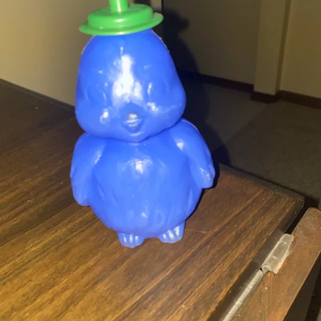 Vintage Rax Roast Beef Royal Blue  Bird Sippy Cup