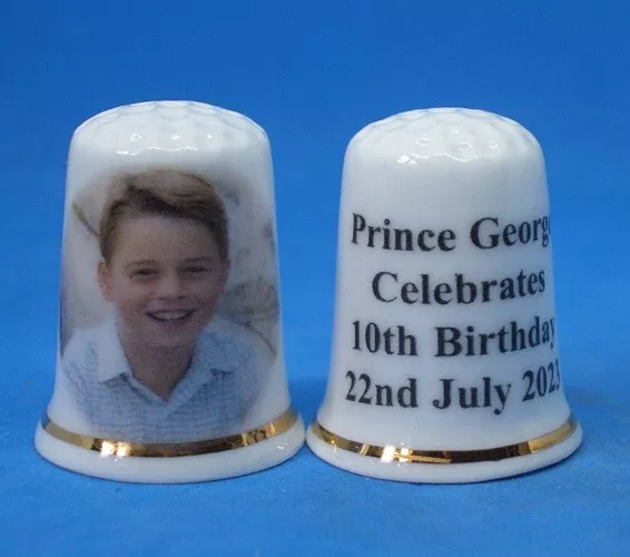 Birchcroft Thimble - Prince George 10th Birthday 22nd July 2023  - with Box